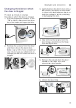 Preview for 15 page of Siemens WT4HY849DN Installation And Operating Instructions Manual