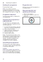 Preview for 32 page of Siemens WT4HY849DN Installation And Operating Instructions Manual