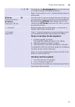 Preview for 27 page of Siemens WT7W466SZA Installation And Operating Instructions Manual