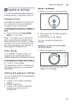 Preview for 35 page of Siemens WT7W466SZA Installation And Operating Instructions Manual