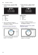 Preview for 36 page of Siemens WT7W466SZA Installation And Operating Instructions Manual