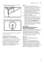 Preview for 51 page of Siemens WT7W466SZA Installation And Operating Instructions Manual