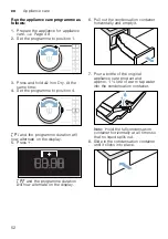 Preview for 52 page of Siemens WT7W466SZA Installation And Operating Instructions Manual