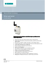 Preview for 1 page of Siemens WTV676-HB6035 Manual