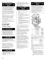 Preview for 28 page of Siemens WTXD5522UC Operating, Care And Installation Instructions Manual