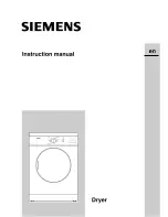 Siemens WTXL1100 Instruction Manual preview