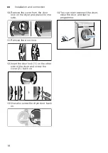 Preview for 18 page of Siemens WTY877691W Installation And Operating Instructions Manual