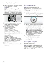 Preview for 34 page of Siemens WTY877691W Installation And Operating Instructions Manual