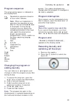 Preview for 35 page of Siemens WTY877691W Installation And Operating Instructions Manual