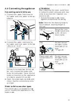 Preview for 15 page of Siemens WU12UT61ES User Manual And Installation Instructions