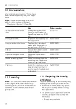 Preview for 28 page of Siemens WU12UT61ES User Manual And Installation Instructions