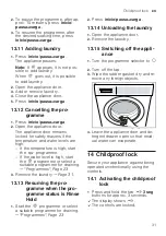 Preview for 31 page of Siemens WU14UT61ES User Manual And Installation Instructions