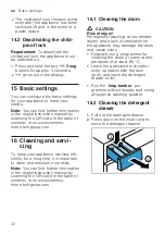 Preview for 32 page of Siemens WU14UT61ES User Manual And Installation Instructions