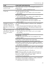 Preview for 43 page of Siemens WU14UT61ES User Manual And Installation Instructions