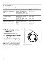 Предварительный просмотр 32 страницы Siemens WU14UTG0 User Manual And Installation Instructions