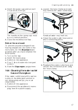 Предварительный просмотр 47 страницы Siemens WU14UTG0 User Manual And Installation Instructions