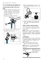 Предварительный просмотр 16 страницы Siemens WU14UTL9DN User Manual And Installation Instructions