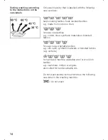 Preview for 14 page of Siemens WXL127AGB Instruction Manual And Installation Instructions