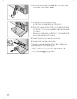 Предварительный просмотр 44 страницы Siemens WXLP145AGB Instruction Manual And Installation Instructions