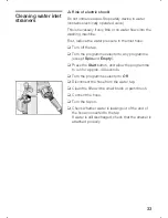 Предварительный просмотр 33 страницы Siemens WXLP146AGB Instruction Manual And Installation Instructions