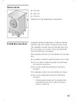 Предварительный просмотр 43 страницы Siemens WXLP146AGB Instruction Manual And Installation Instructions