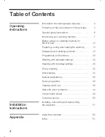 Preview for 2 page of Siemens WXSP100AOE Instruction Manual And Installation Instructions