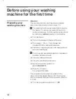 Preview for 12 page of Siemens WXSP100AOE Instruction Manual And Installation Instructions