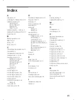 Preview for 61 page of Siemens WXSP100AOE Instruction Manual And Installation Instructions