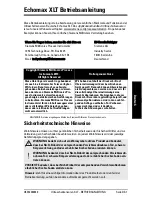 Preview for 23 page of Siemens XLT Series Operating Instructions Manual