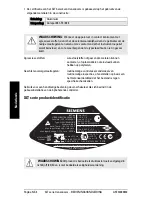 Preview for 76 page of Siemens XLT Series Operating Instructions Manual