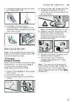 Preview for 23 page of Siemens XQG62-WS10K1601W Instruction Manual And Installation Instructions