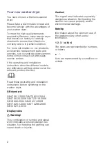 Preview for 2 page of Siemens XQG80-WD14H4602W Instruction Manual And Installation Instructions