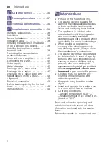 Preview for 4 page of Siemens XQG80-WD14H4602W Instruction Manual And Installation Instructions