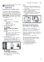 Preview for 15 page of Siemens XQG80-WD14H4602W Instruction Manual And Installation Instructions