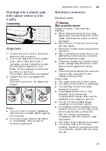 Preview for 43 page of Siemens XQG80-WD14H4602W Instruction Manual And Installation Instructions