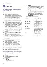 Preview for 12 page of Siemens XQG90-WM14S7600W Instruction Manual And Installation Instructions