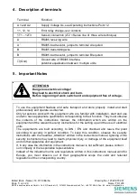 Preview for 5 page of Siemens ZIEHL TR 1200 Operating Manual