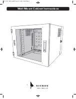 Preview for 1 page of Siemon WC2 101-12U Series Instructions Manual