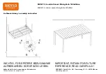 Preview for 3 page of siena GARDEN Londra M29413 Assembly Instruction