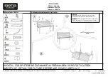 Preview for 2 page of siena GARDEN Menorca 104.874 Assembly Instruction