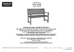 Предварительный просмотр 1 страницы siena GARDEN Olbia 944.046 Assembly Instruction