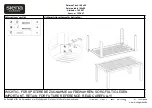 Предварительный просмотр 2 страницы siena GARDEN Paleros Table 120.527 Assembly Instructions