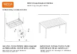 Предварительный просмотр 3 страницы siena GARDEN Zurigo M29416 Assembly Instruction