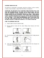 Предварительный просмотр 5 страницы Sienna Aqua Laser SSM-0618 Instruction Manual