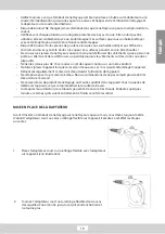 Предварительный просмотр 19 страницы Sienna Birdie PS-316 Instruction Manual