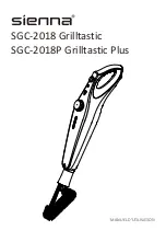 Preview for 16 page of Sienna Grilltastic Plus SGC-2018P Instruction Manual