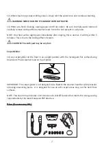 Предварительный просмотр 7 страницы Sienna Luna SAP-3016 Instruction Manual