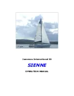 Sienne Jeanneau International 50 Operation Manual preview