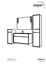 sieper ATESSA Installation Instructions Manual preview