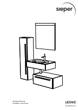 sieper LEONE HIGHBOARD Installation Instructions Manual предпросмотр